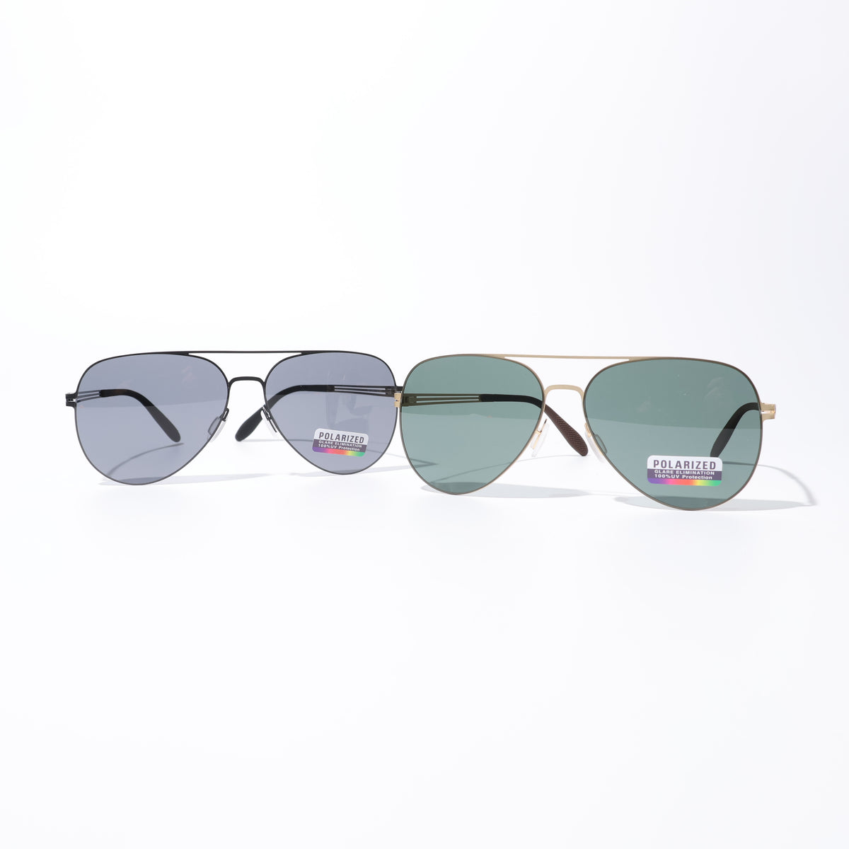 Classic Nylon Polarized Pilot Sunglasses