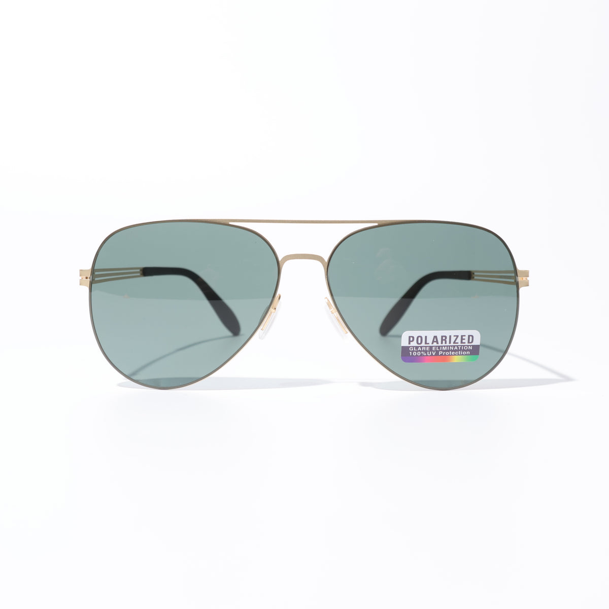 Classic Nylon Polarized Pilot Sunglasses