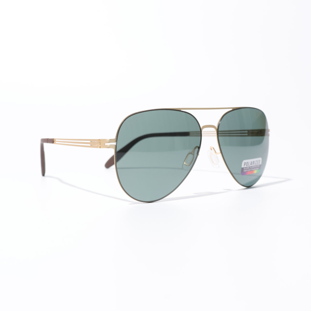 Classic Nylon Polarized Pilot Sunglasses